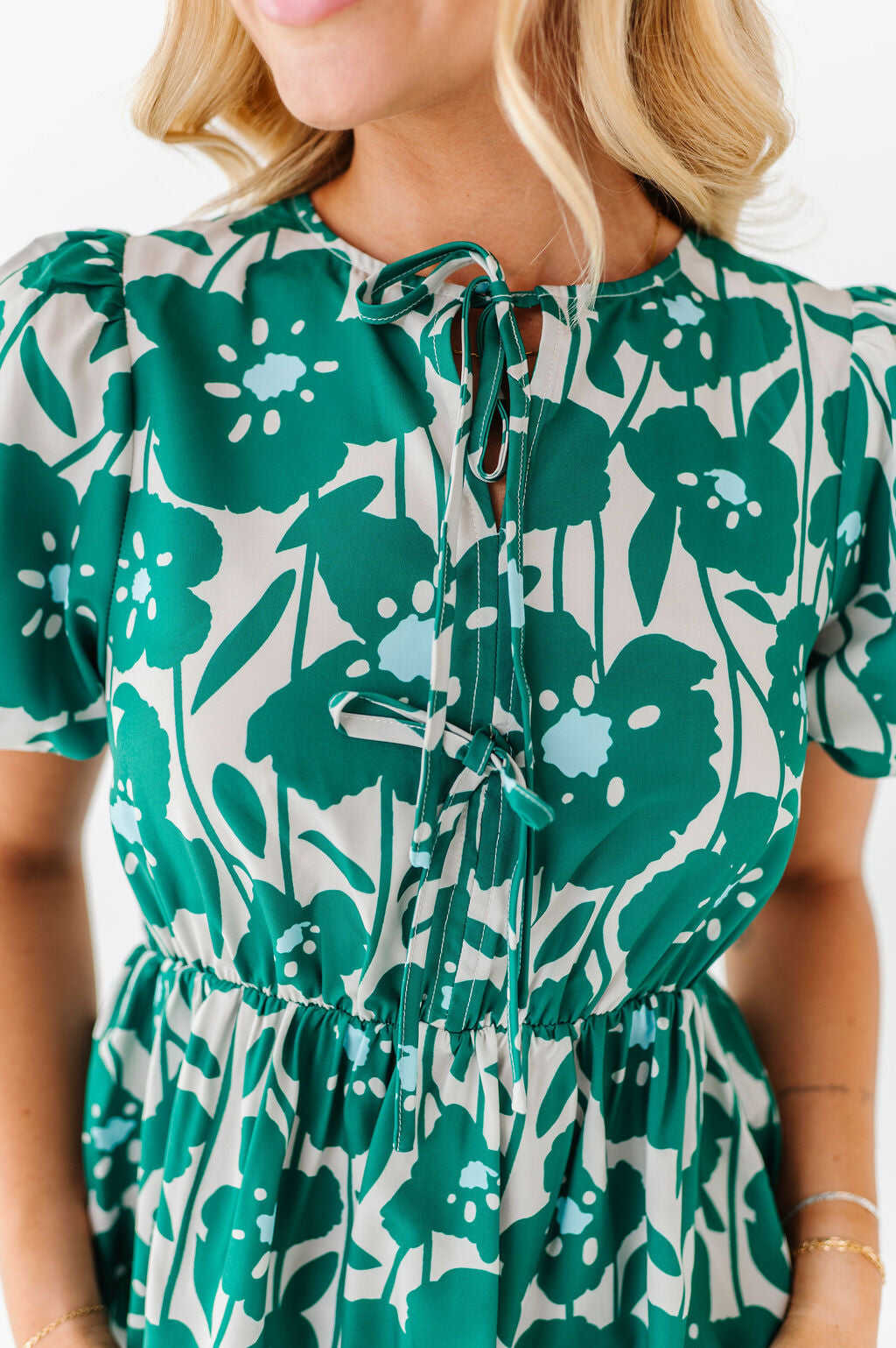 Evana Tie Blouse