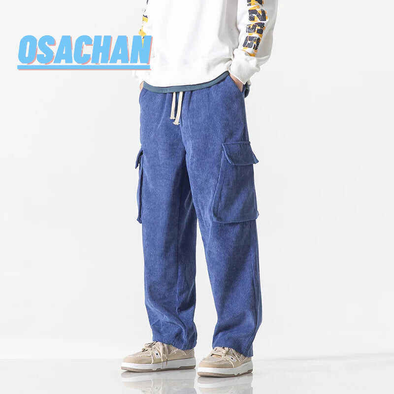 CORDUROY CARGO PANTS