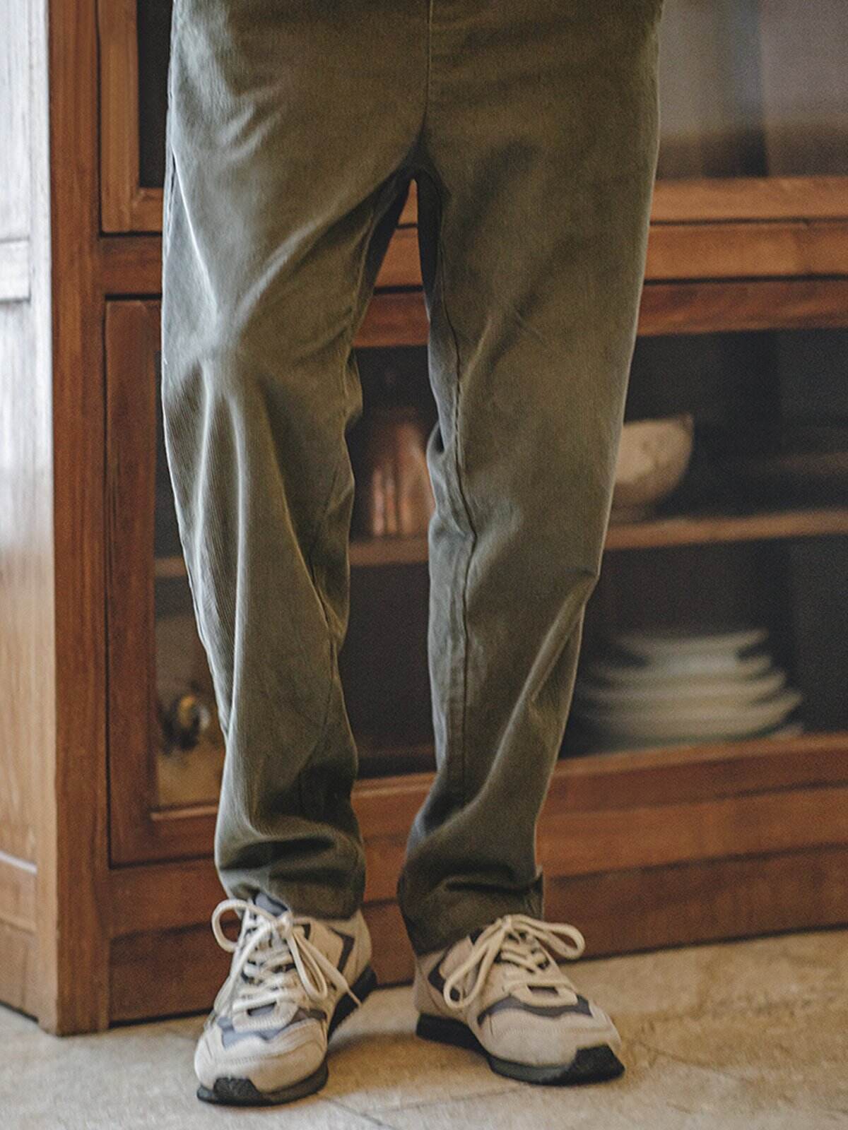M's Corduroy Relaxed Fit Straight Pants