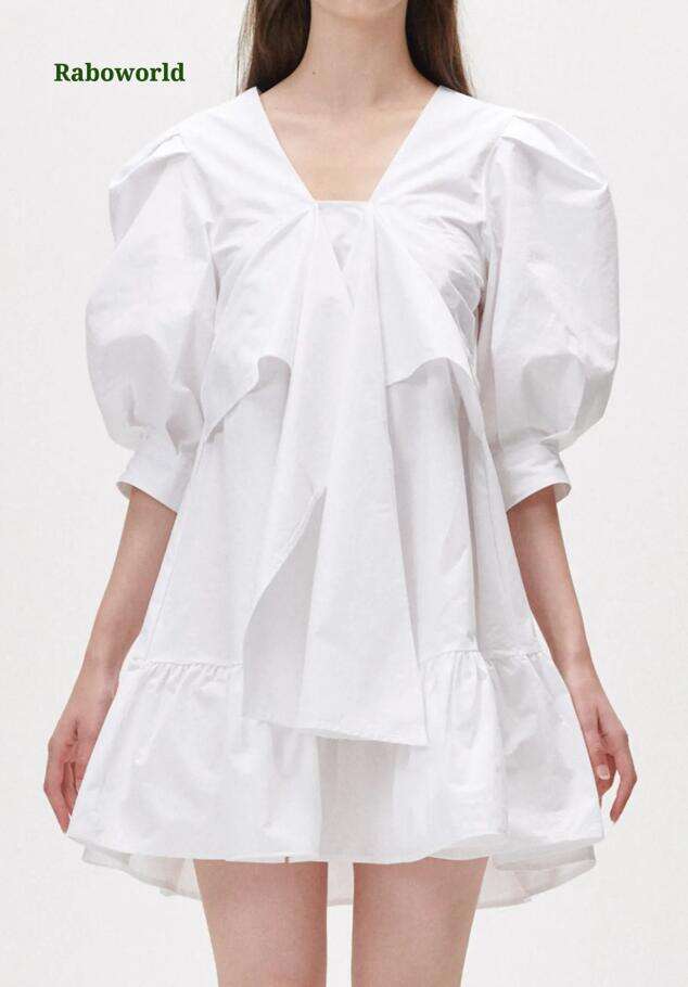 Cinthy Puff Sleeve Mini Dress
