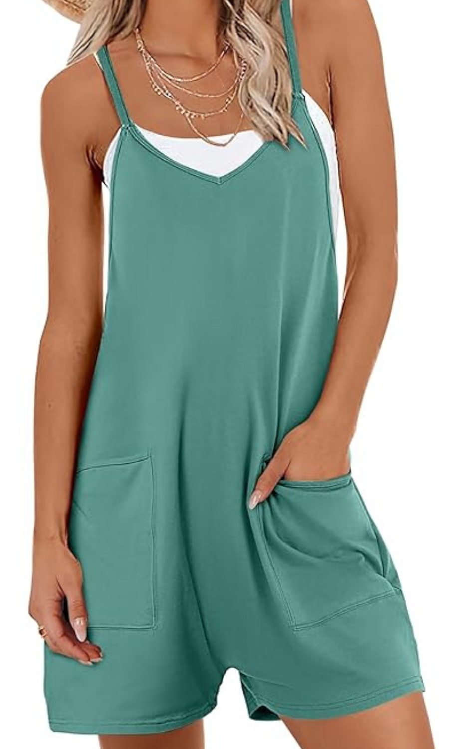 Loose Fit Sleeveless Jumpsuit For Casual Summer And Travel Days