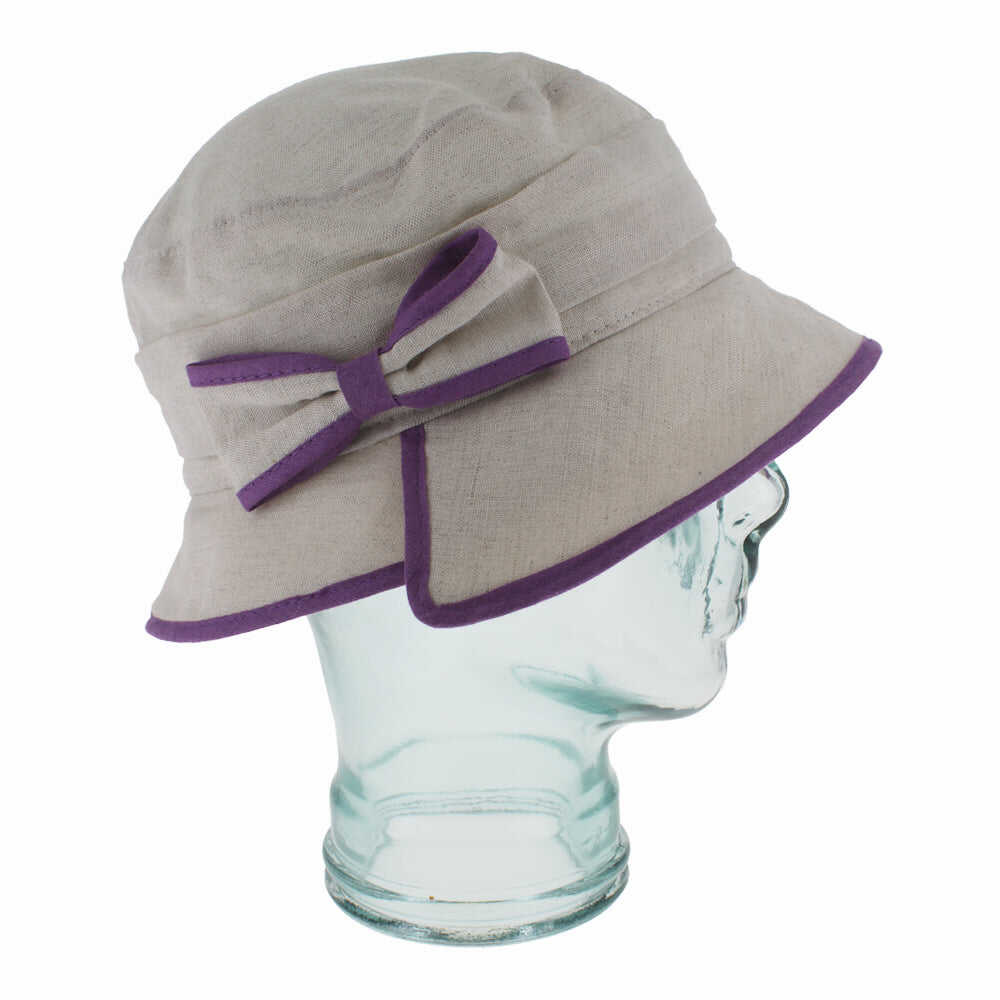 100% Linen  Bucket  Hat
