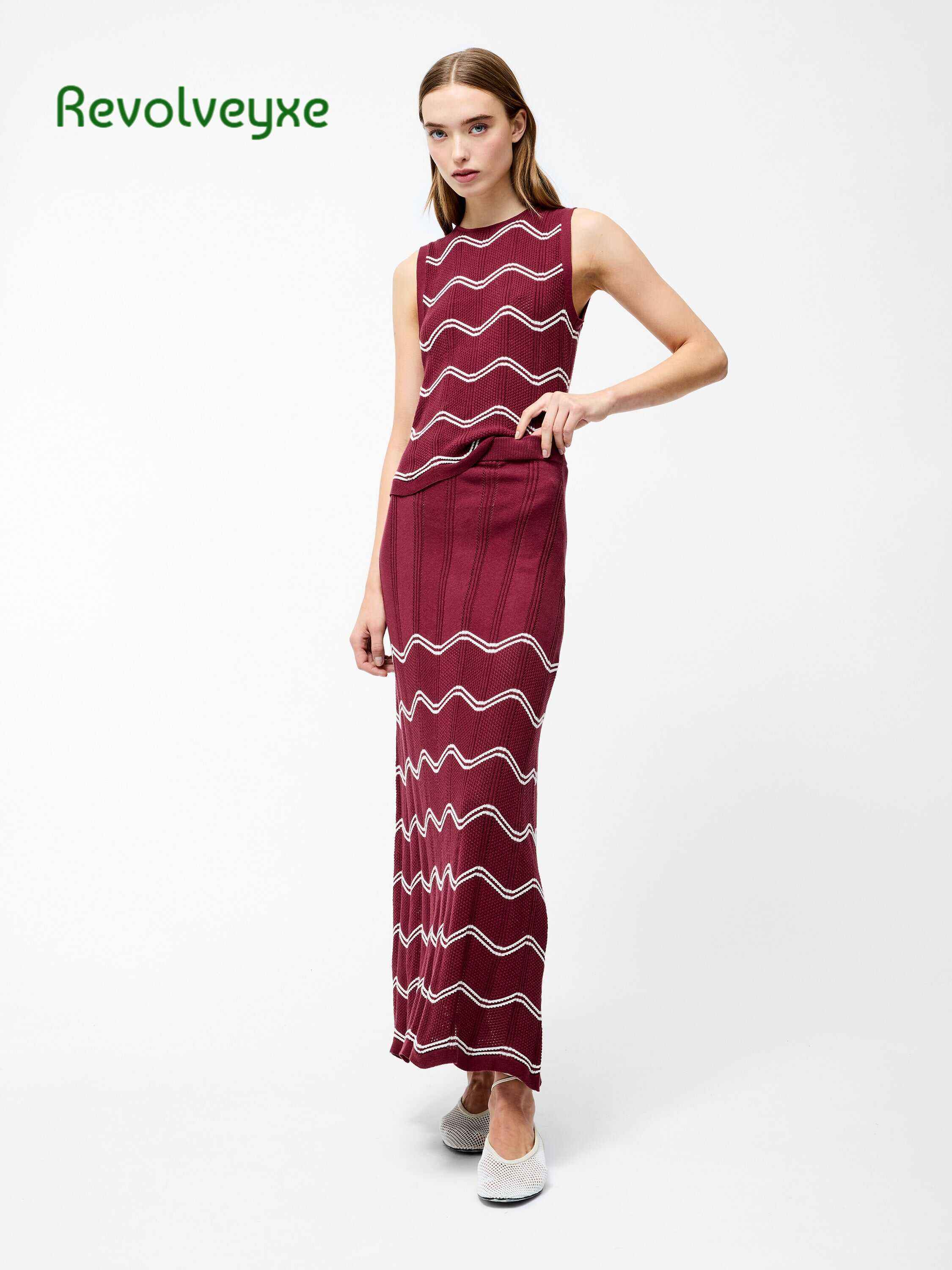 Trudy Crochet Maxi Skirt