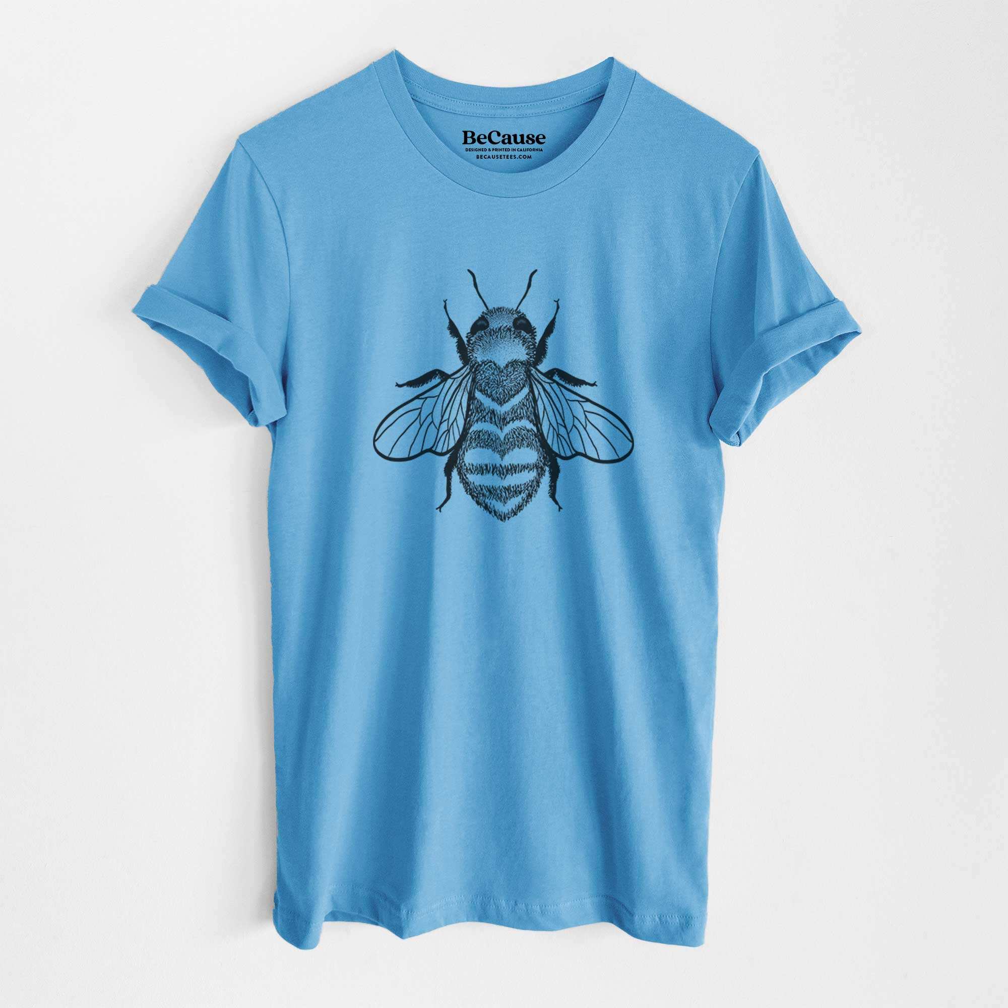 Bee Love - Lightweight 100% Cotton Unisex Crewneck
