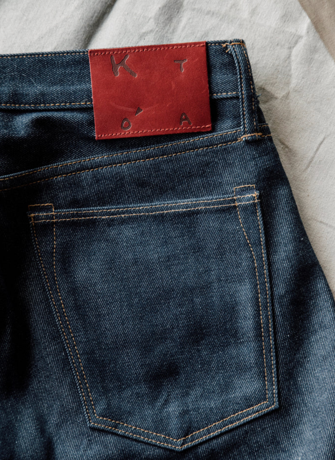 The Hammer Straight in Indigo Raw