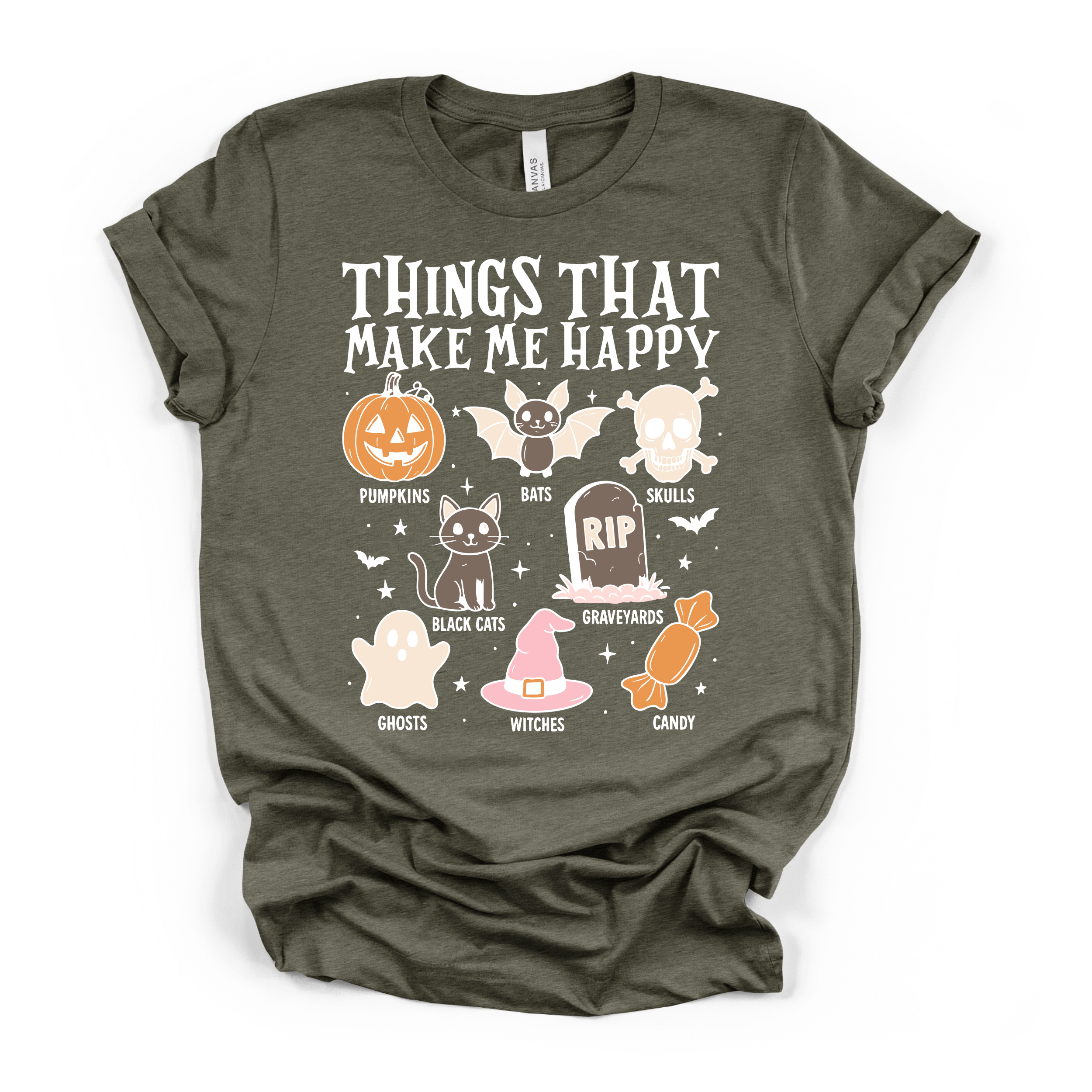 Things That Make Me Happy Halloween T shirt