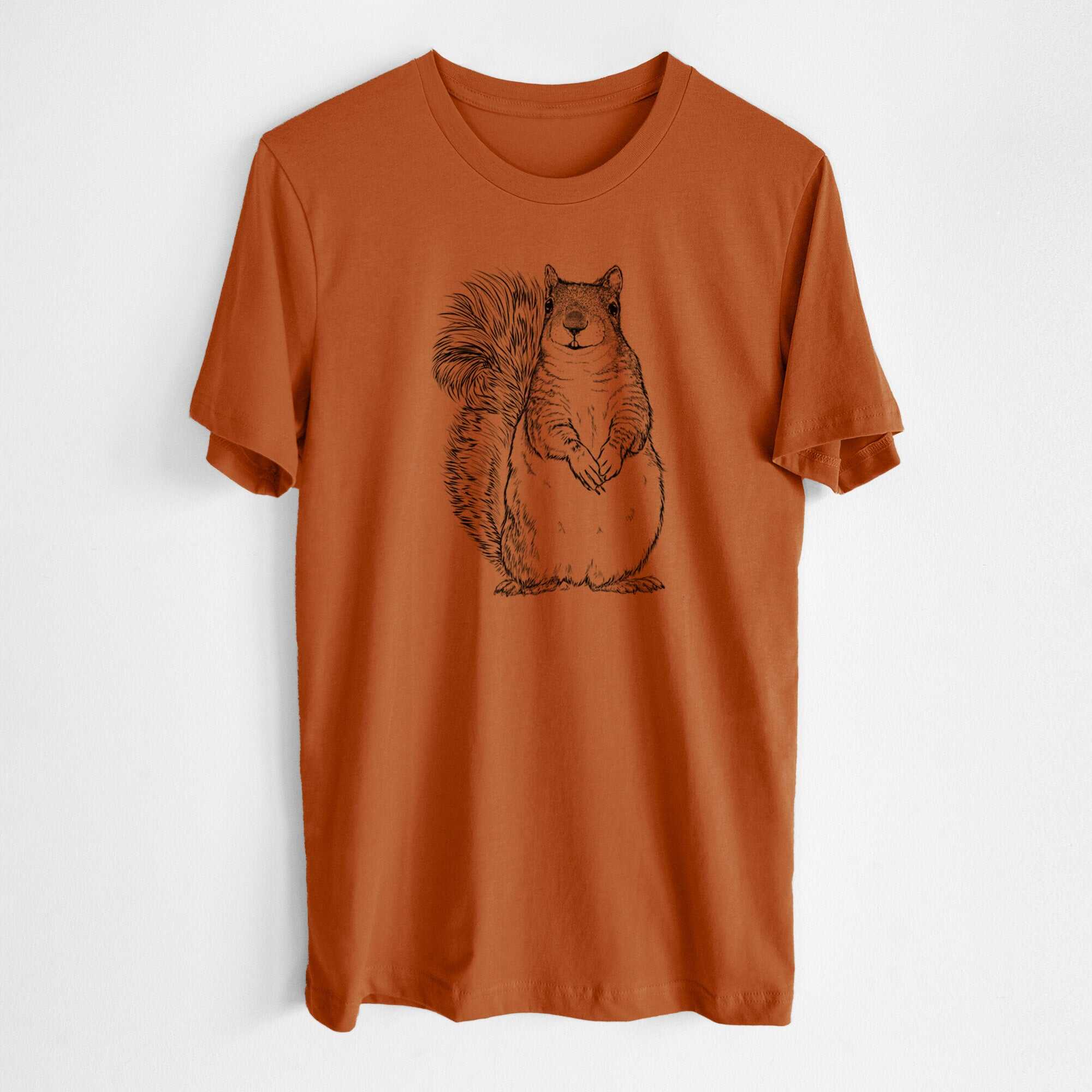Western Grey Squirrel - Sciurus griseus - Lightweight 100% Cotton Unisex Crewneck