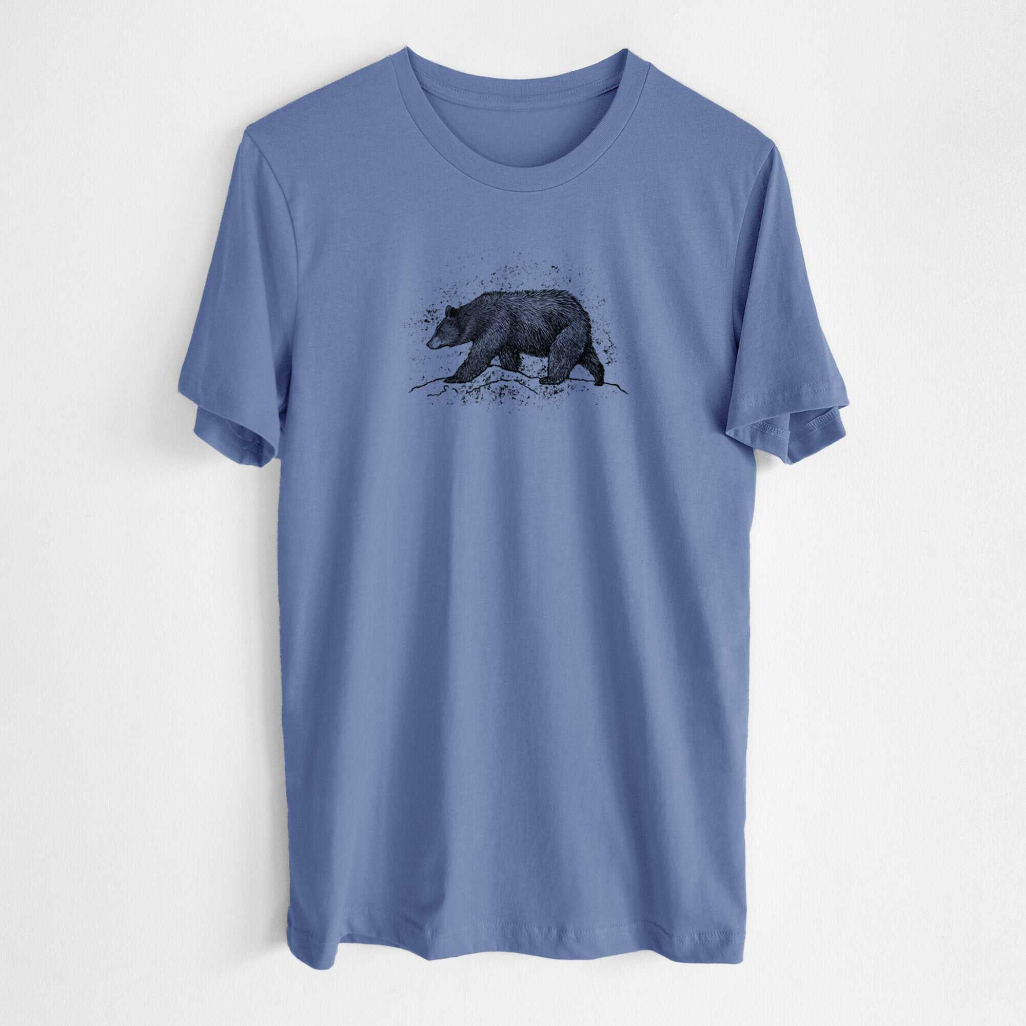 Black Bear - Lightweight 100% Cotton Unisex Crewneck