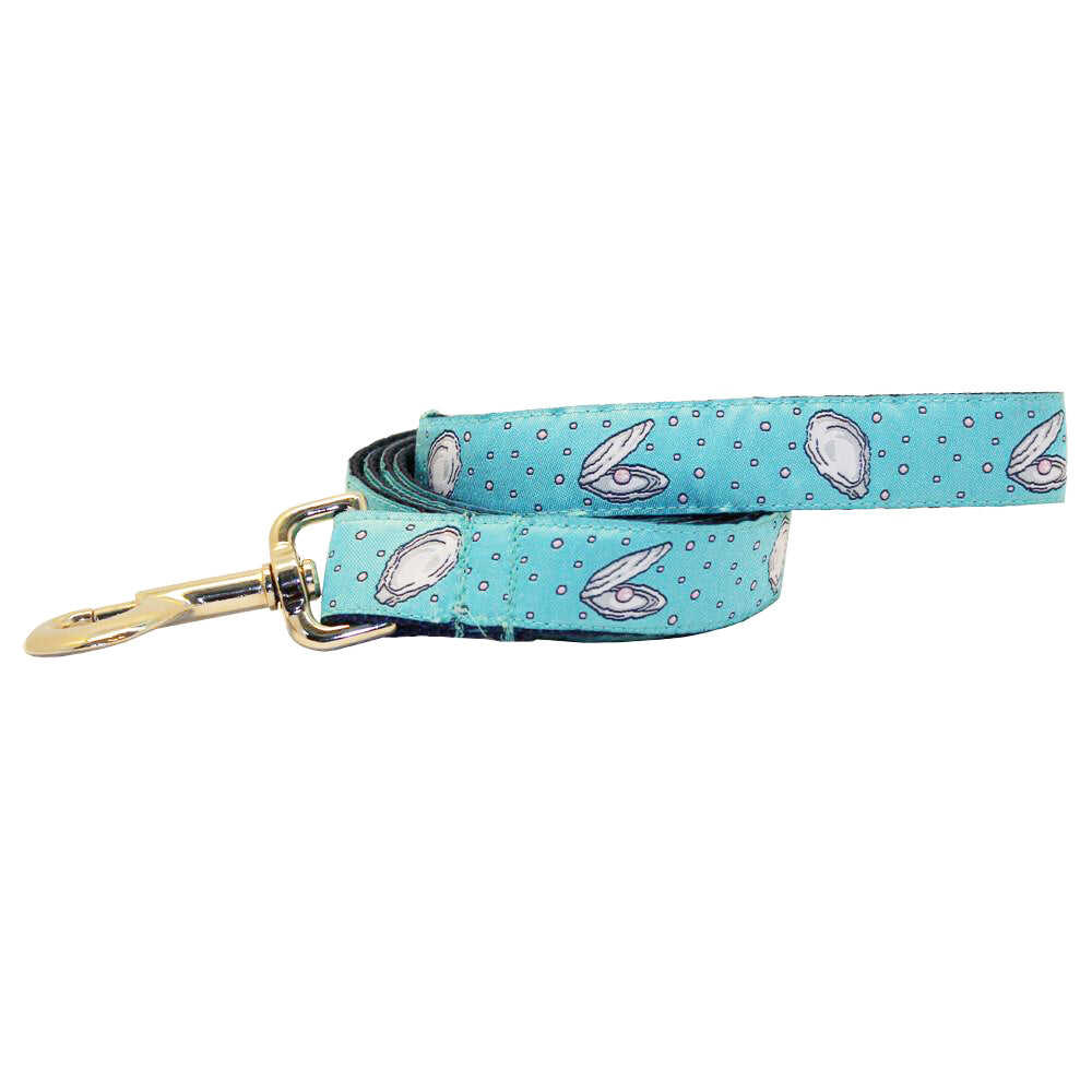 Caribbean Blue Gulf Oyster Dog Leash