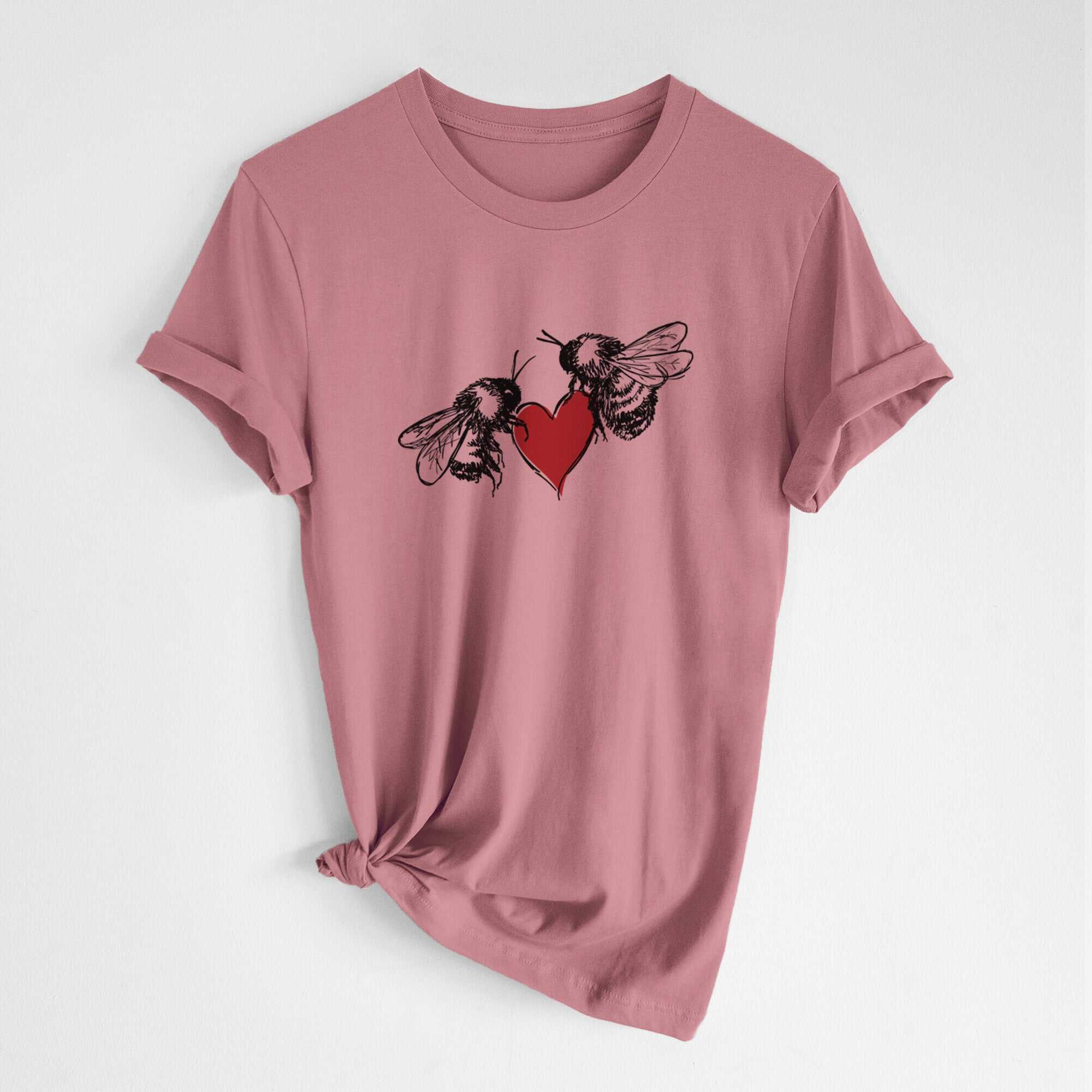 Love Bees - Lightweight 100% Cotton Unisex Crewneck