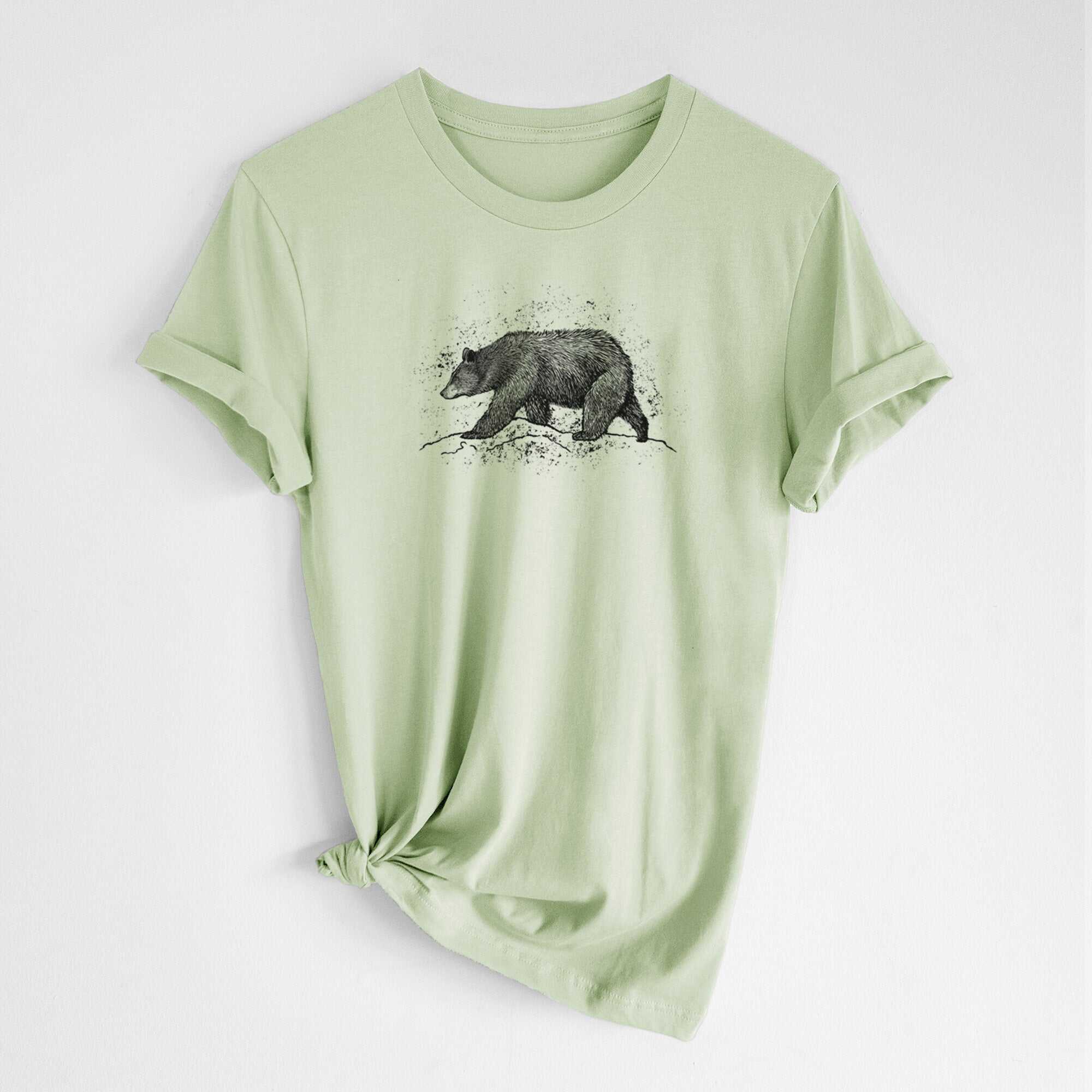 Black Bear - Lightweight 100% Cotton Unisex Crewneck