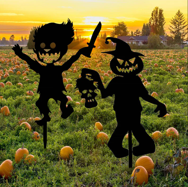 Halloween Zombie Kids Yard Stake