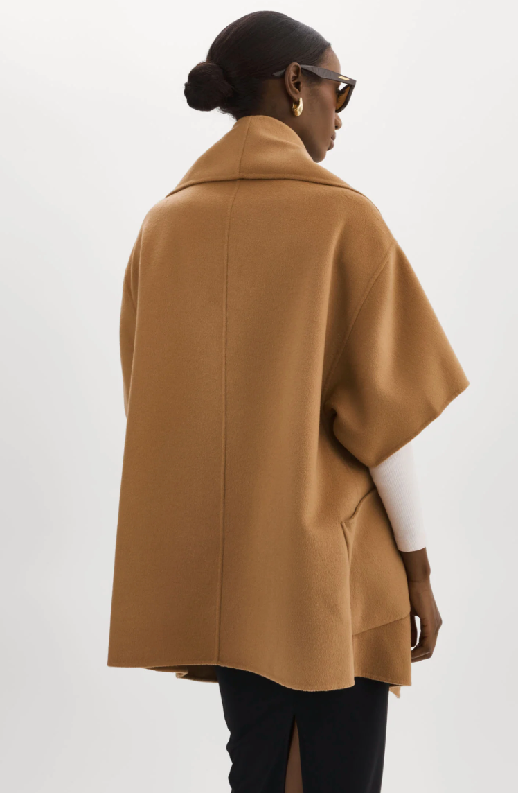 Lamarque Penelope Sleeveless Vest in Camel