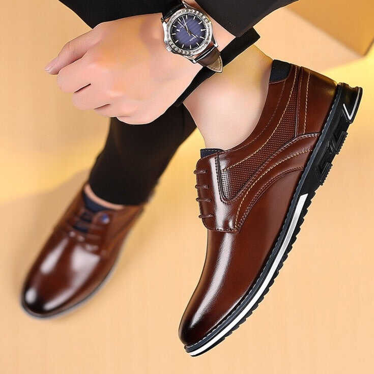 Men's Fashionable Premium Oxford Royal Dress Shoes Comfortable Lightweight Durable