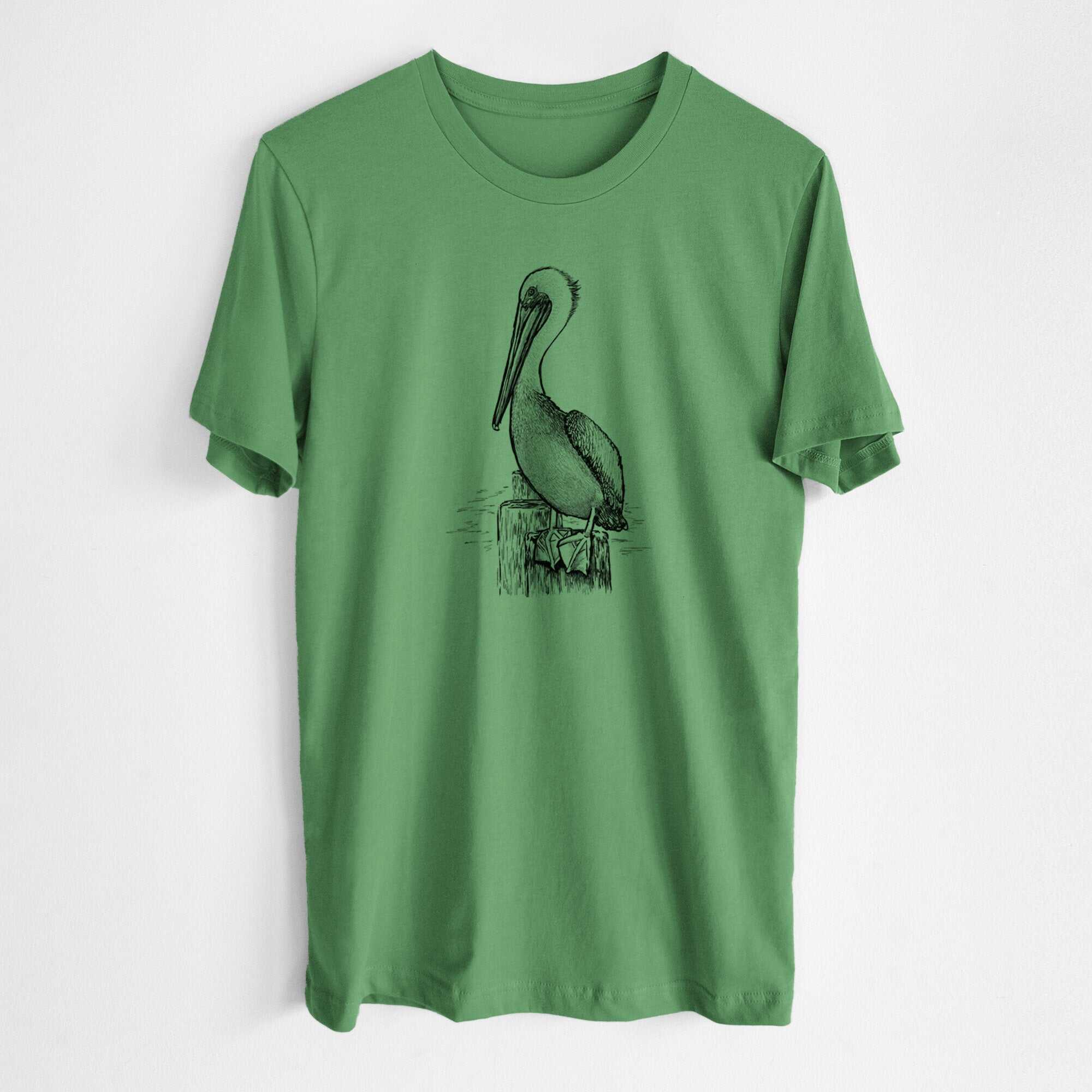 Pelecanus occidentalis - Brown Pelican - Lightweight 100% Cotton Unisex Crewneck