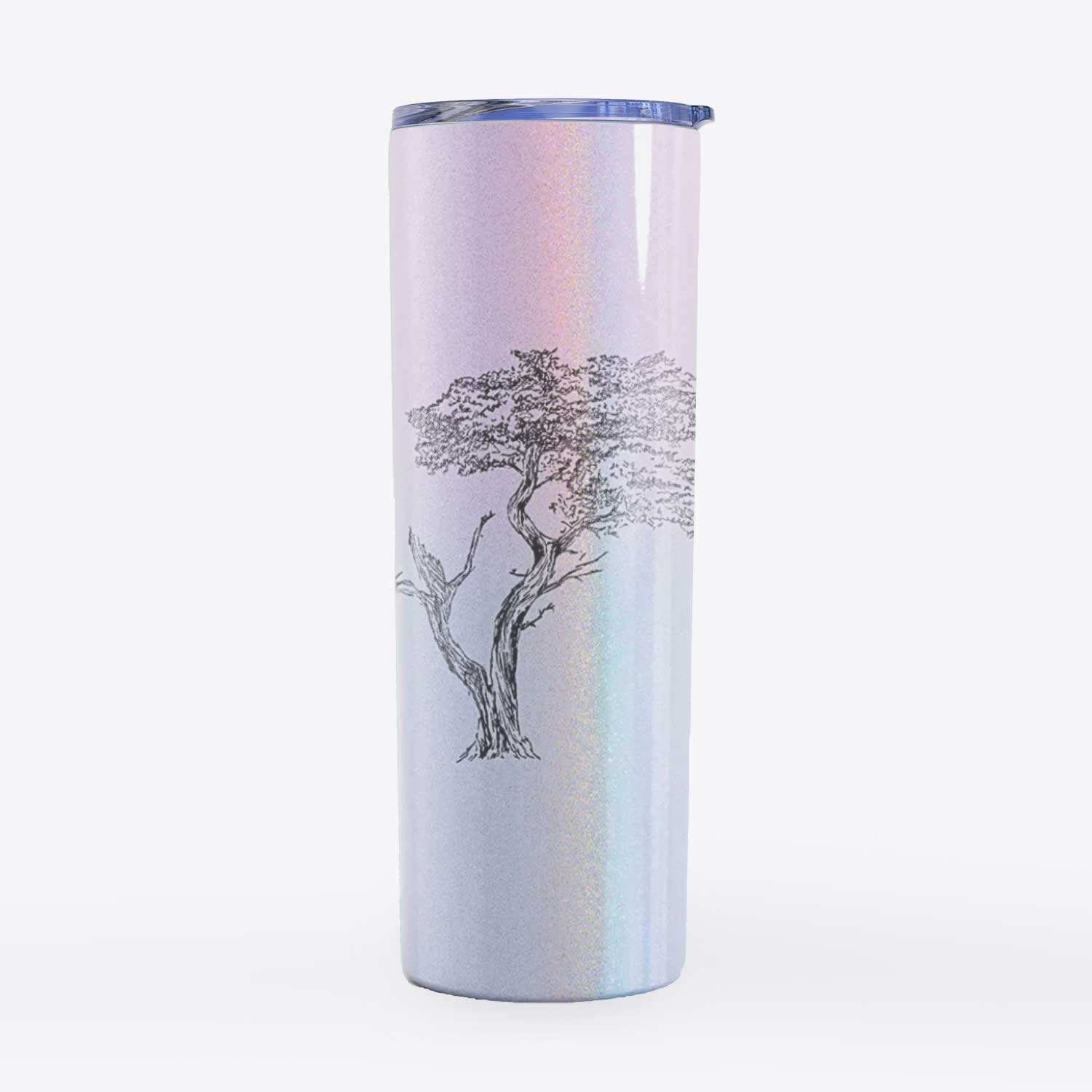 The Lone Cypress - Cupressus Macrocarpa - Monterey Cypress - 20oz Skinny Tumbler