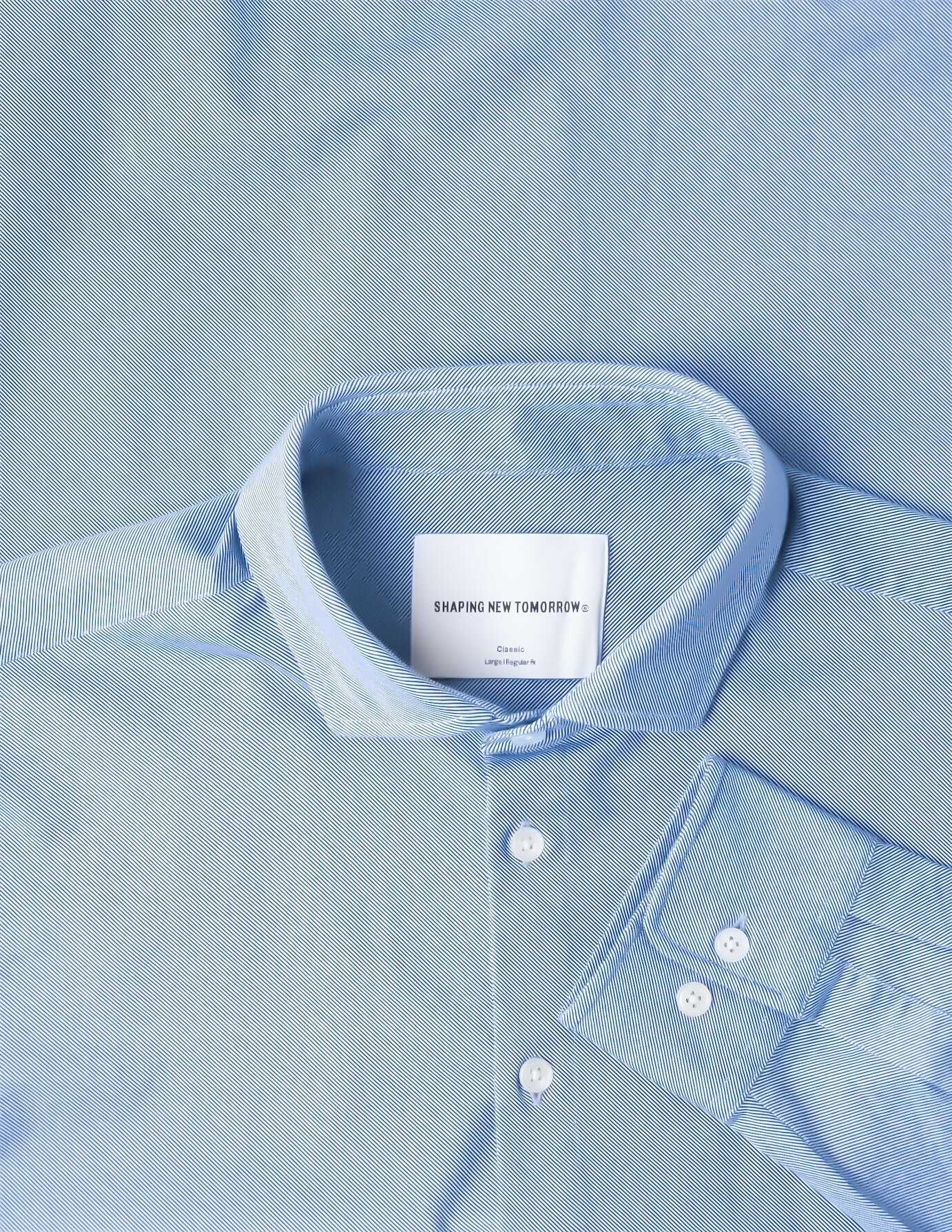 Classic Shirt Light Blue Twill Regular