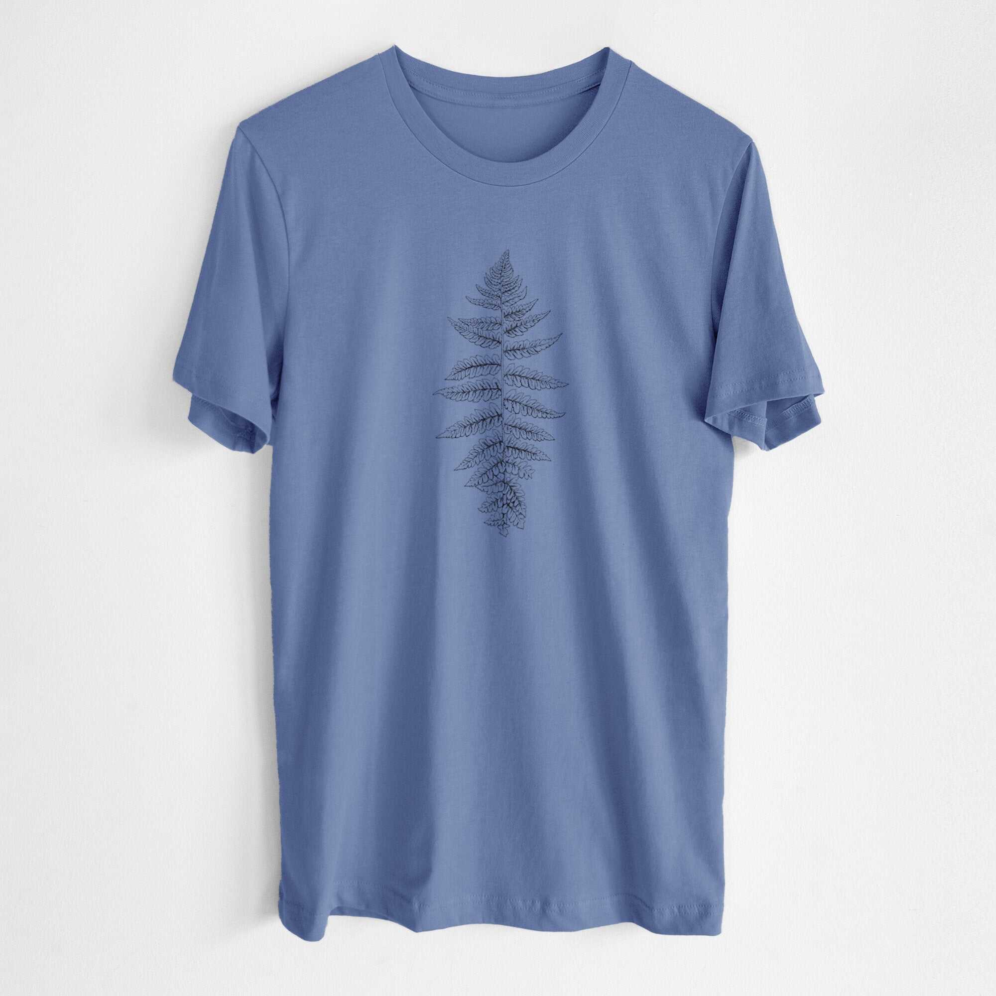 Athyrium filix femina - Lady Fern - Lightweight 100% Cotton Unisex Crewneck