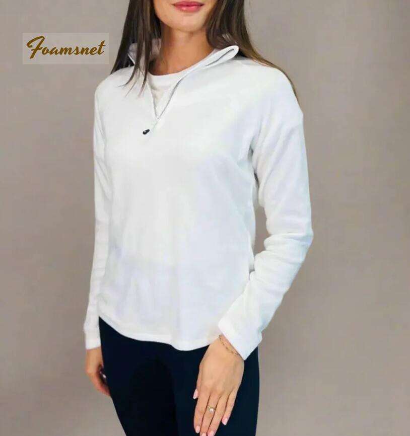 White Freeform Fleece