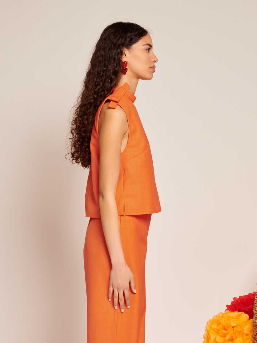 Neroli Bow Crop Top