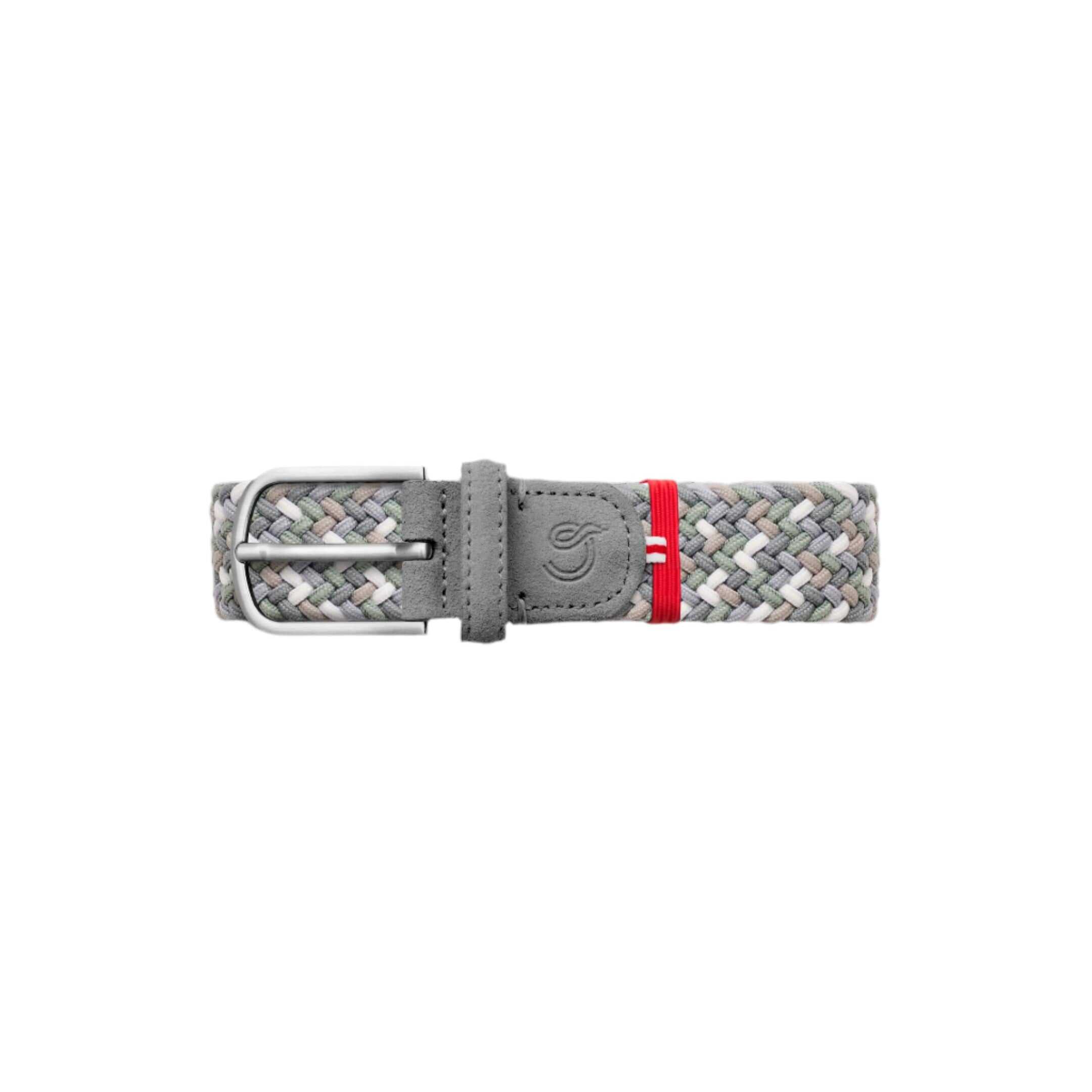 La Boucle Newport Beach Mulitcolor Belt in Green Sage