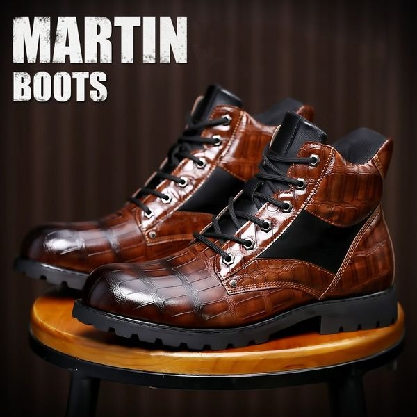 Men's Genuine Leather Comfortable Handmade Dress Boots