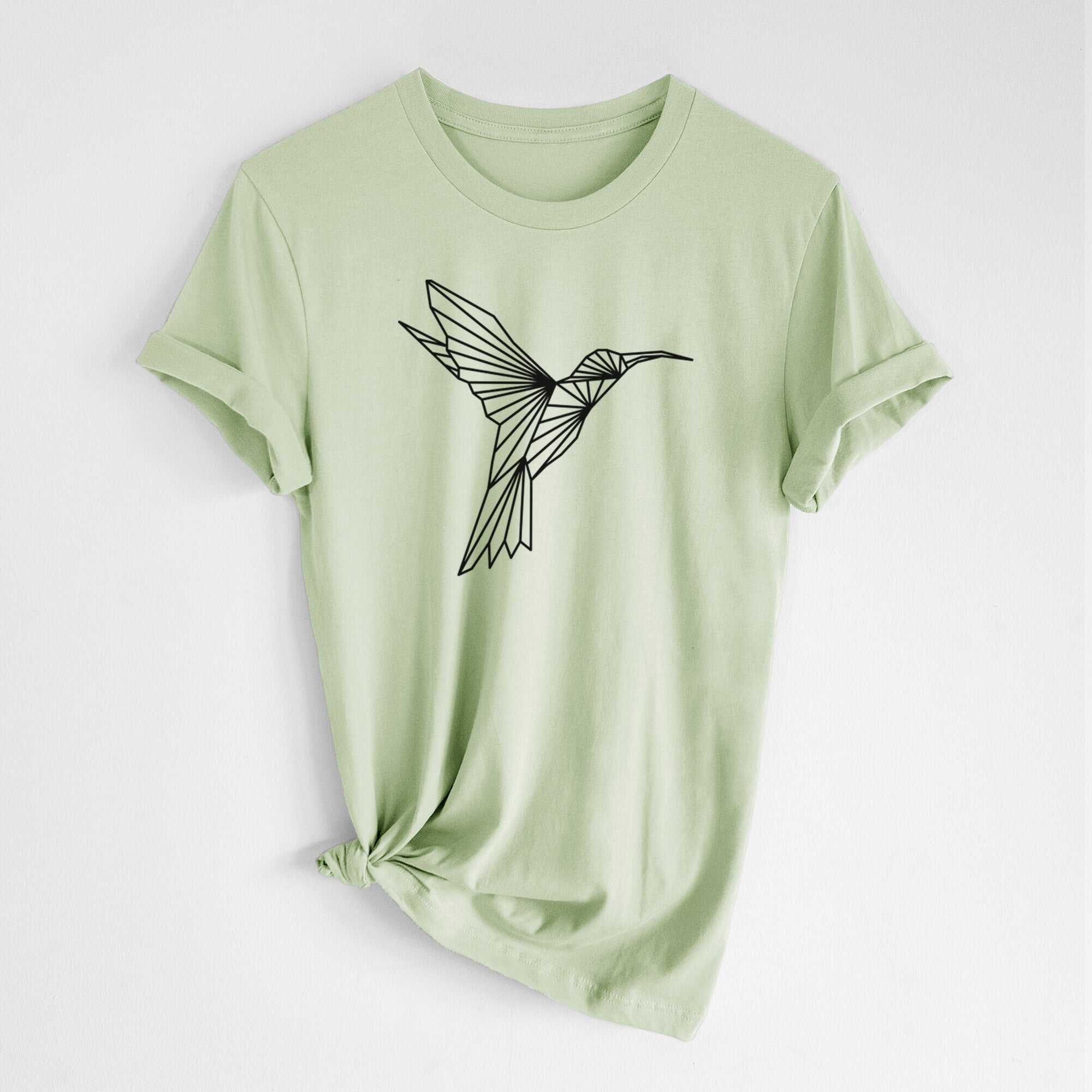 Geometric Hummingbird - Lightweight 100% Cotton Unisex Crewneck
