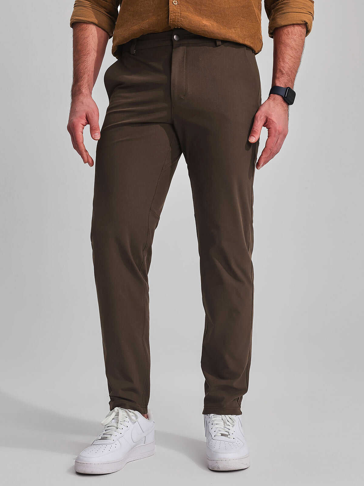 M's Commission Everyday Performance Chino Pants Olive Brown
