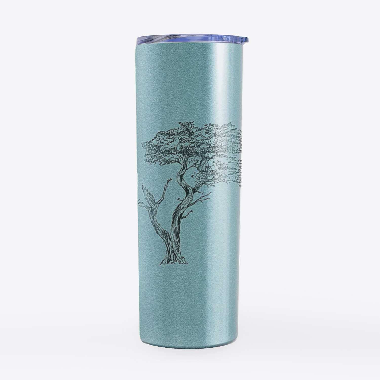 The Lone Cypress - Cupressus Macrocarpa - Monterey Cypress - 20oz Skinny Tumbler