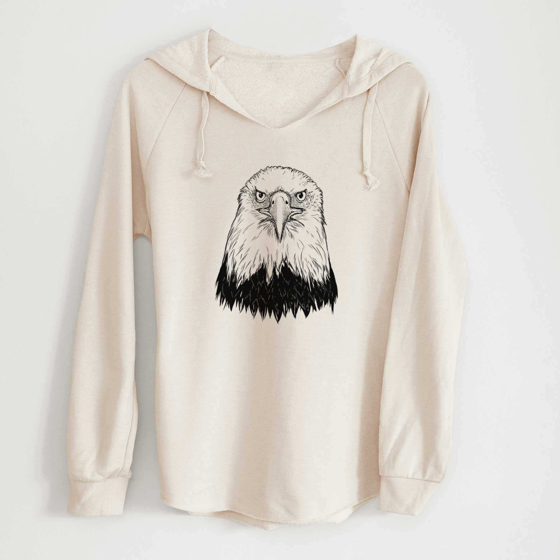 Haliaeetus Leucocephalus - American Bald Eagle - Cali Wave Hooded Sweatshirt