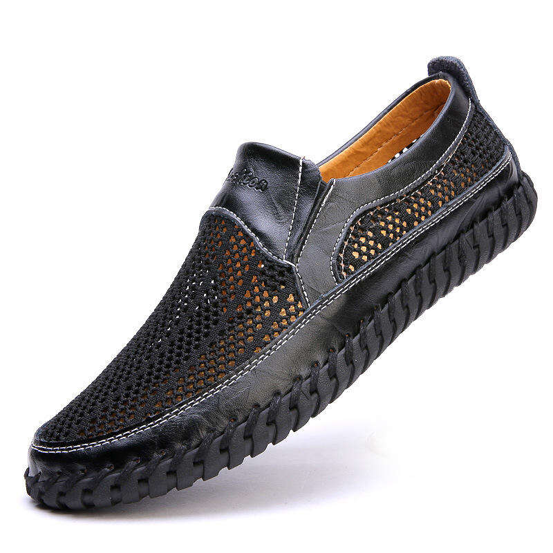 Men's Breathable Quick Drying Mesh Comfy Casual Slip on Loafers Water Shoes