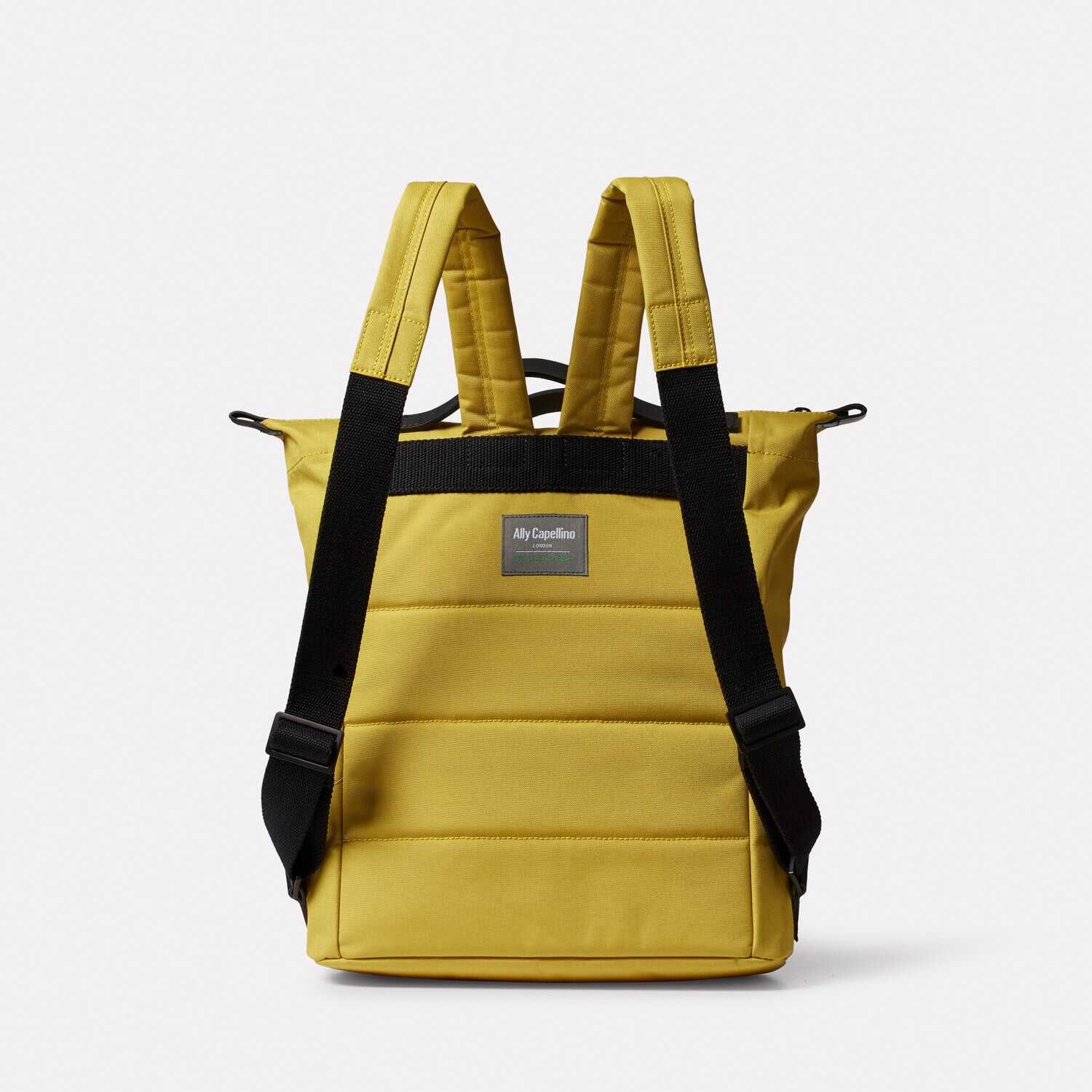 Mini Hoy Travel Cycle Recycled Backpack in Lemon