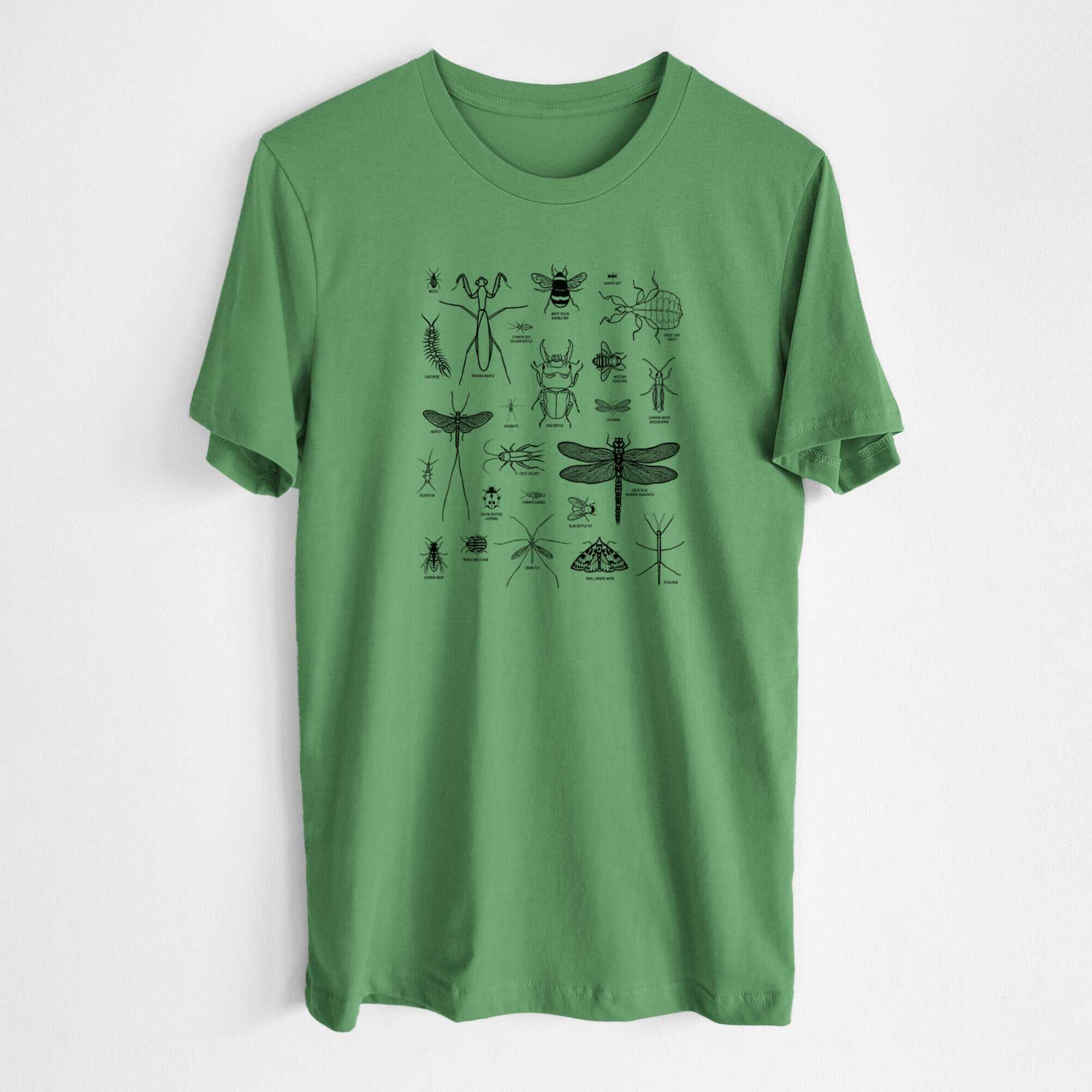 Chart of Arthropods/Insects - Lightweight 100% Cotton Unisex Crewneck