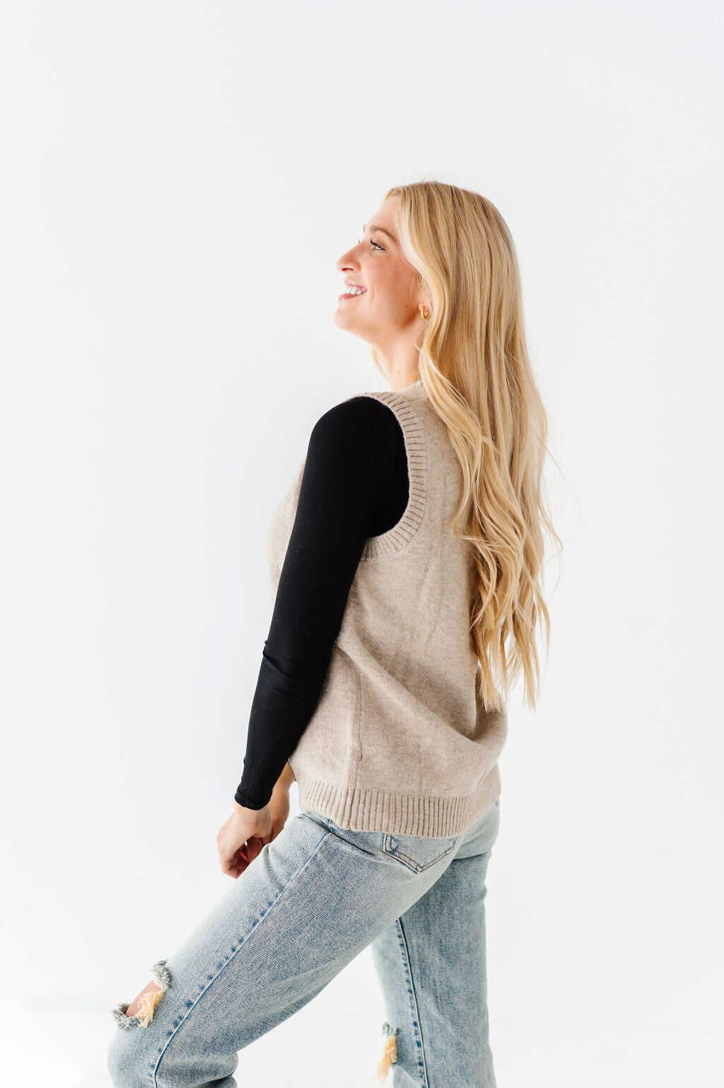 Dallas Sweater Vest - Size Small Left