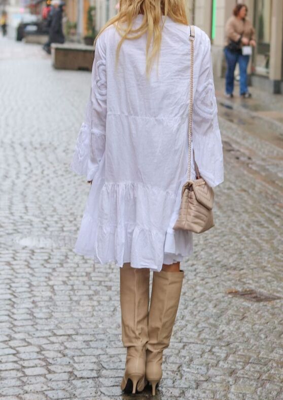 new ruffle tunic dress