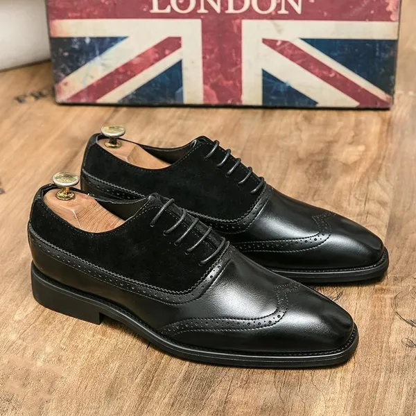 Mens High Quality Oxford Wedding Shoes