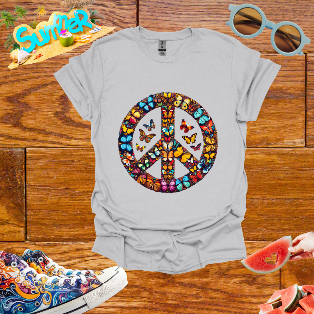 ZCKBDButterfly Peace T-Shirt