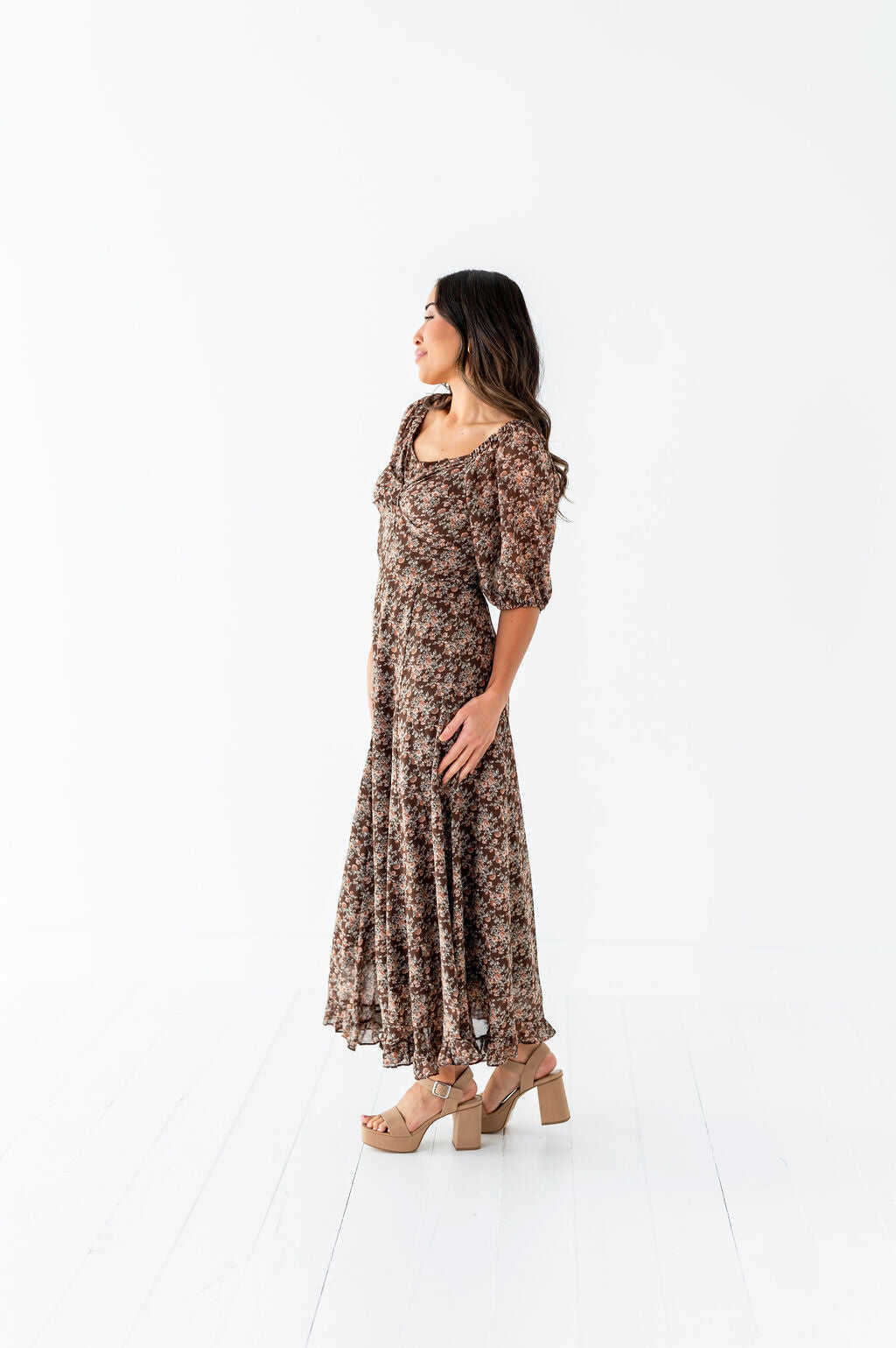 Larissa Floral Dress - Size Small, 2X, & 3X Left