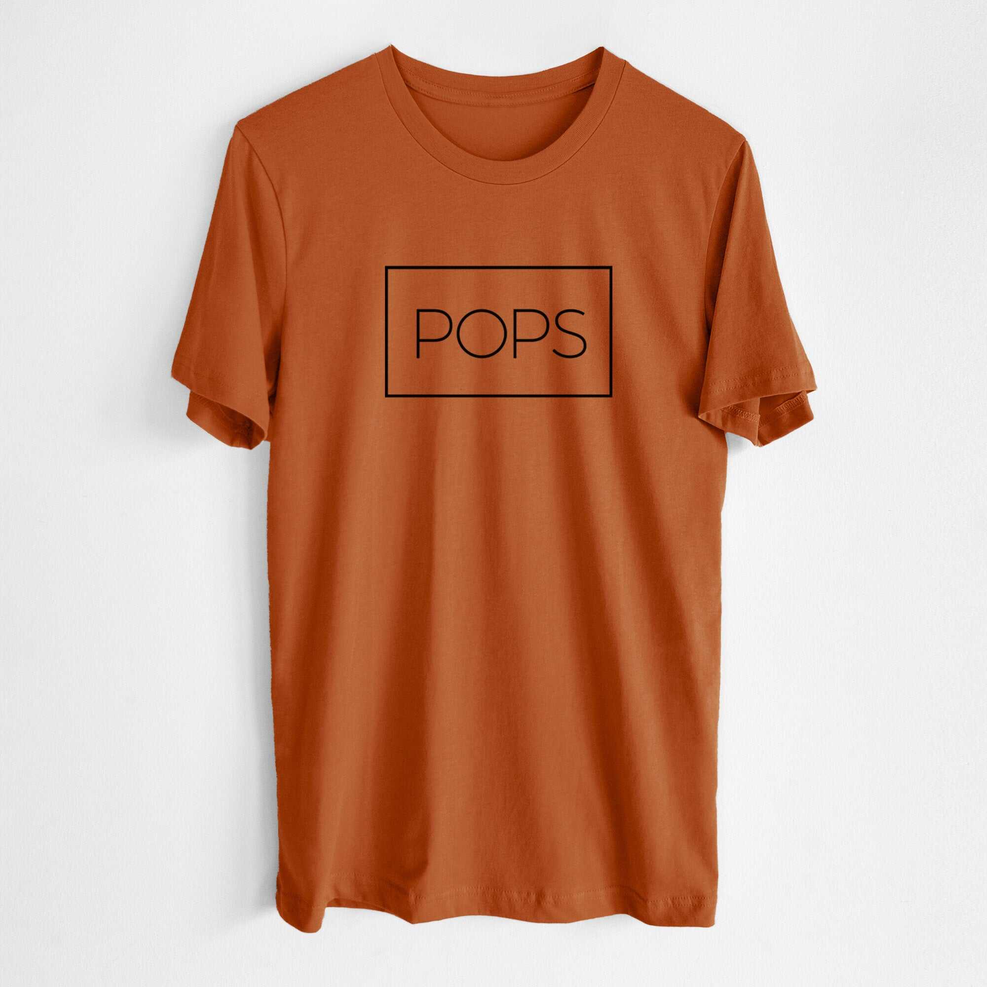 Pops Boxed 1 line - Lightweight 100% Cotton Unisex Crewneck