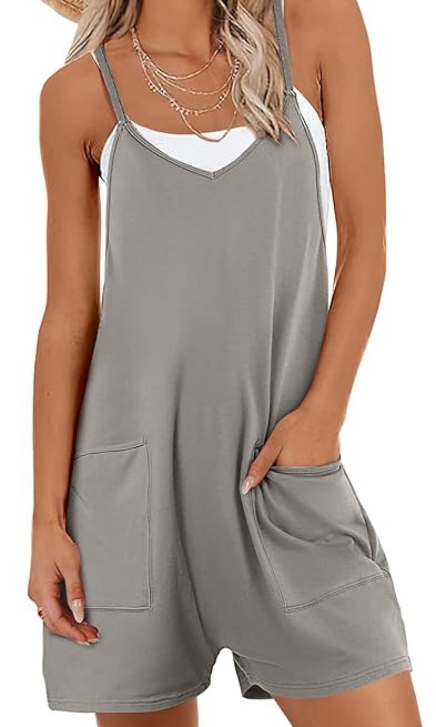 Loose Fit Sleeveless Jumpsuit For Casual Summer And Travel Days