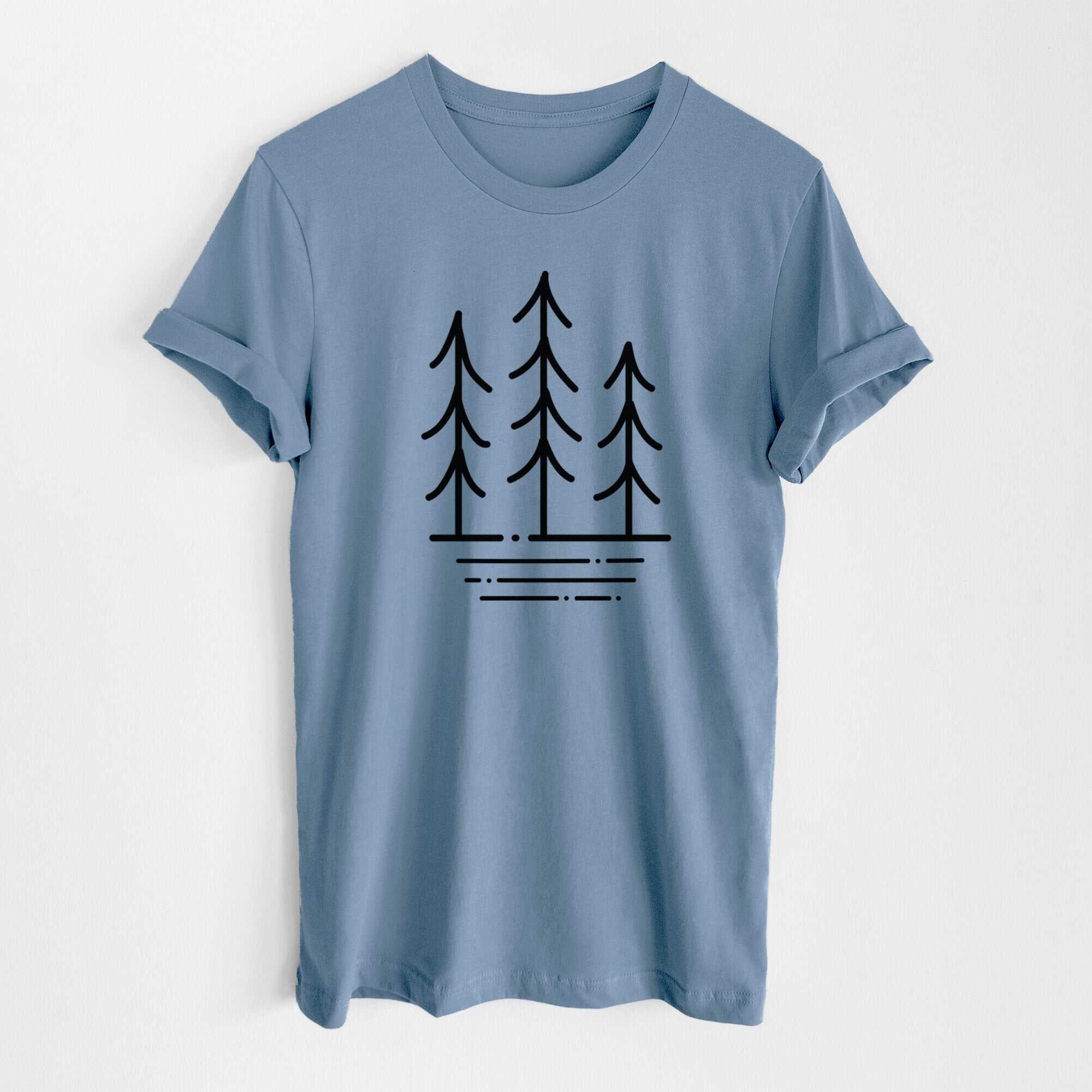 Three Trees - Lightweight 100% Cotton Unisex Crewneck