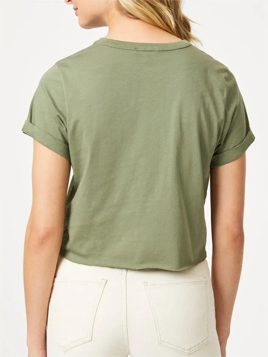 Casual Cropped T-Shirt