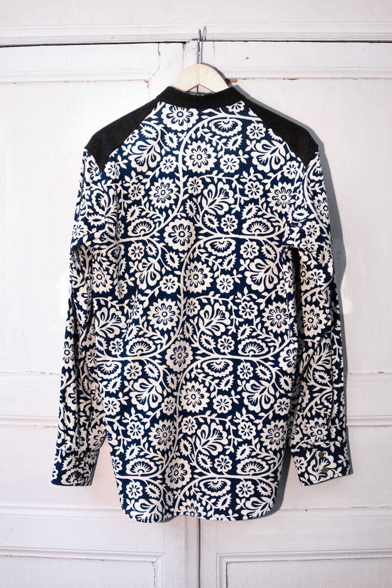 JETEL shirt - Indigo print