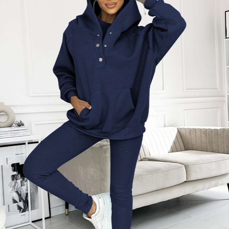 Casual Comfort Sweatshirt Suit