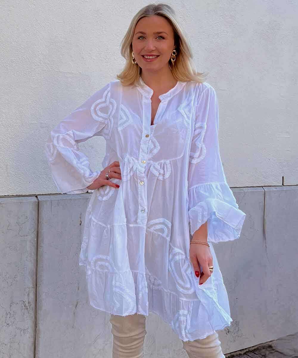 new ruffle tunic dress