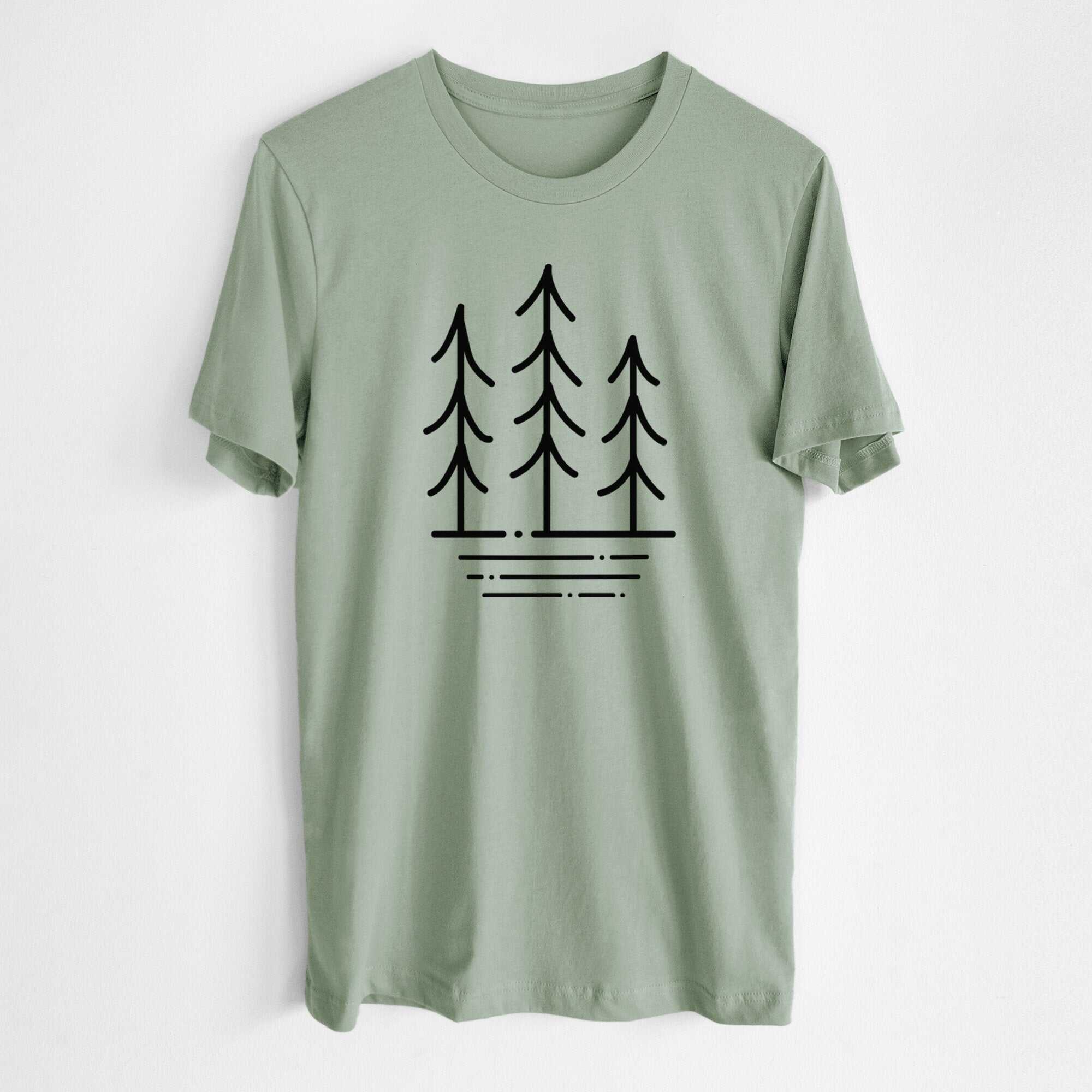 Three Trees - Lightweight 100% Cotton Unisex Crewneck