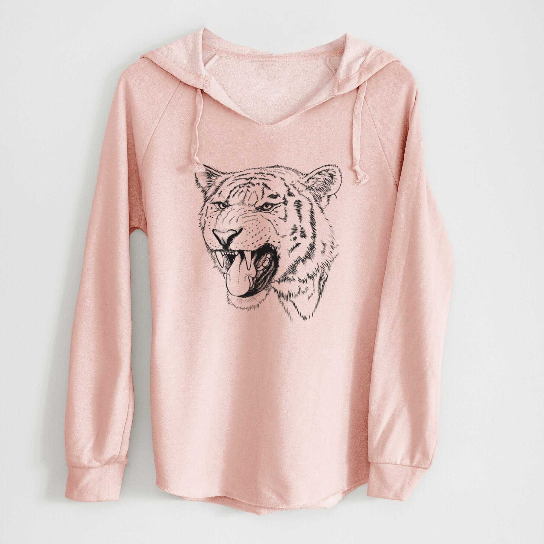 Siberian Tiger - Panthera tigris altaica - Cali Wave Hooded Sweatshirt