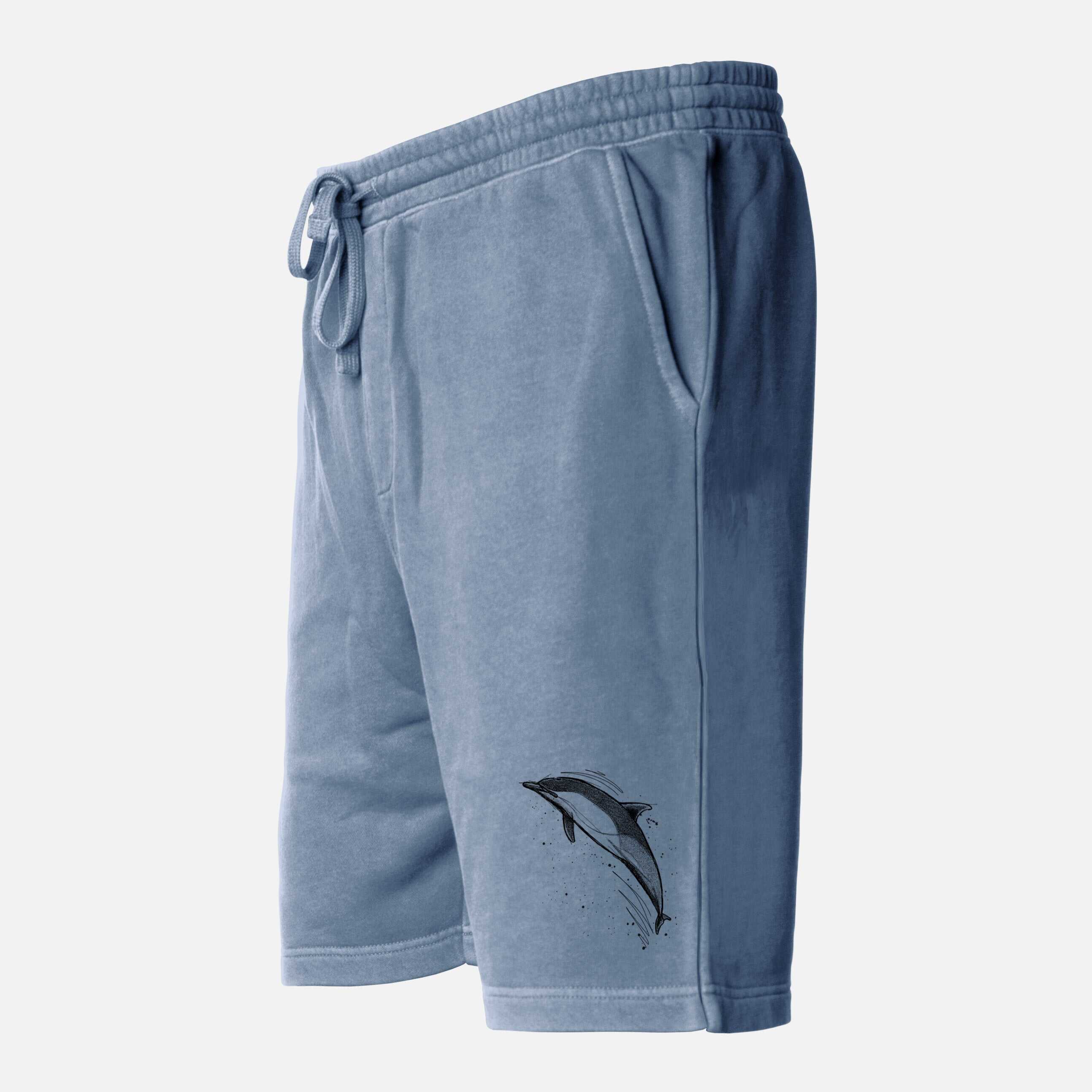 Short-Beaked Common Dolphin - Delphinus delphis - Unisex Pigment Dyed Shorts