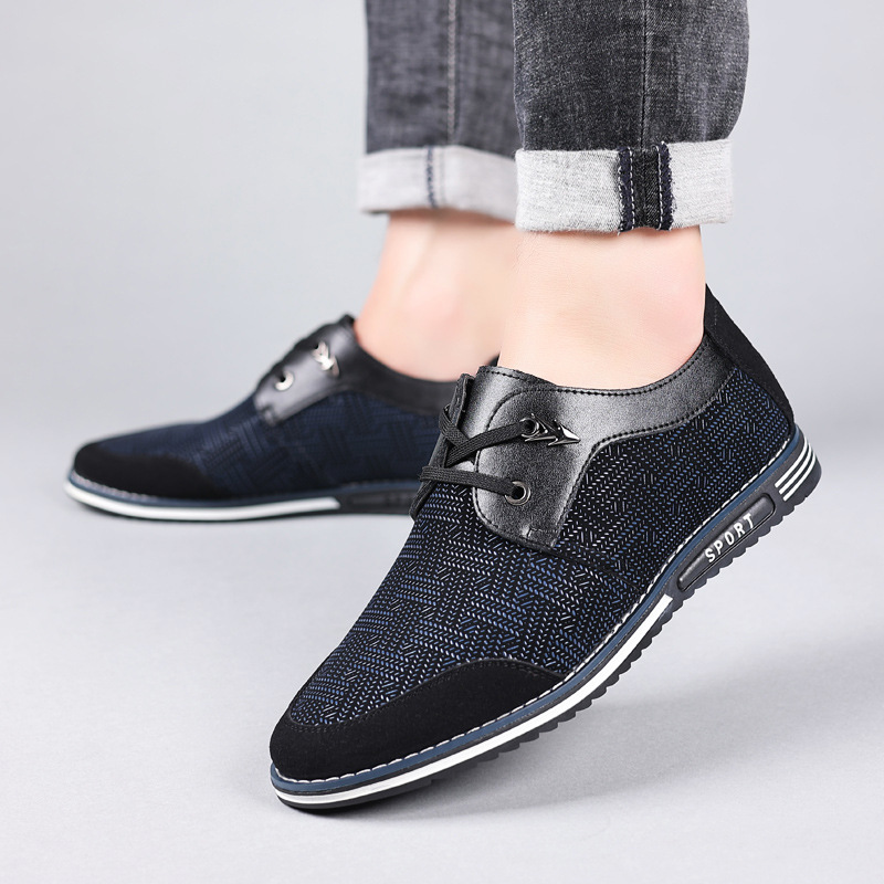 Men's Dress Leather Sneakers