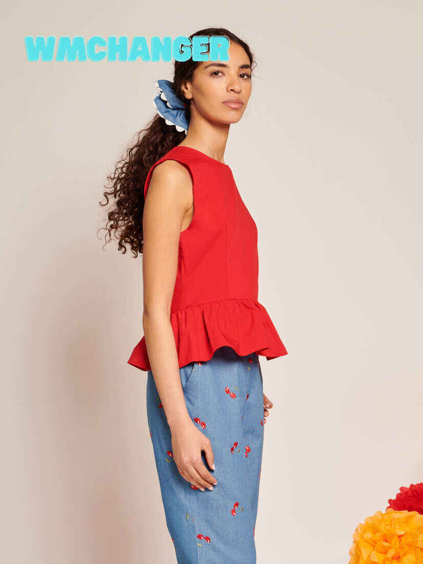 Carmen Open Back Top